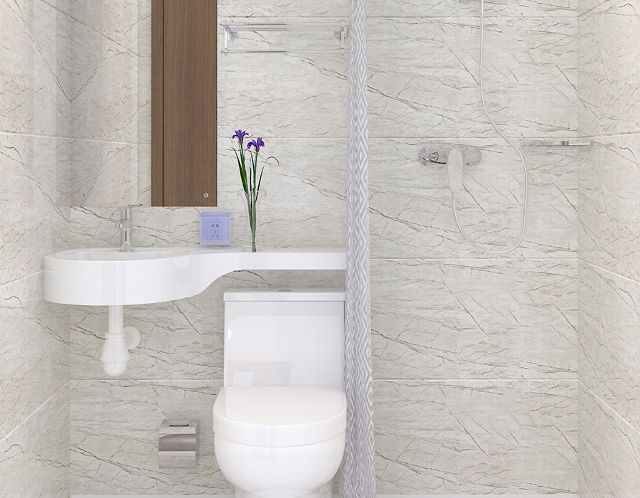 Modulares integriertes Badezimmer für Pflegeheime