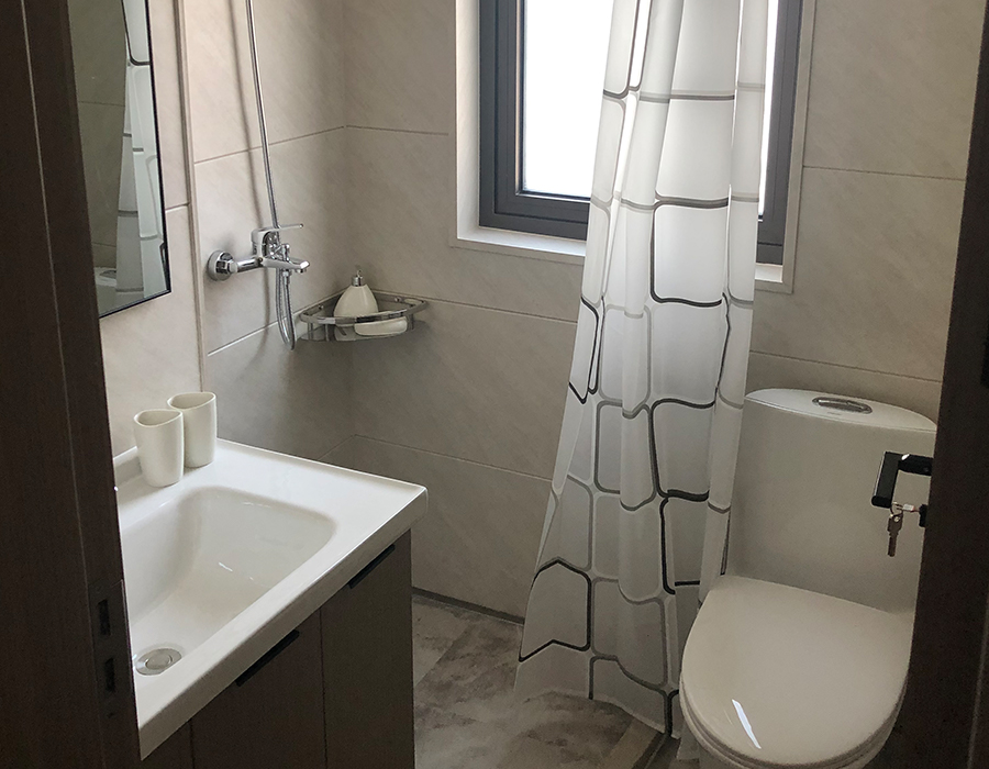 Horizontale vorgefertigte modulare Sanitärbäder aus PEC-Wandbrett